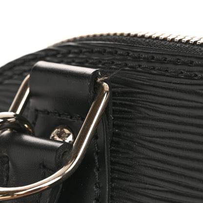 Louis Vuitton Epi Jacquard Alma BB Black 10 of 10