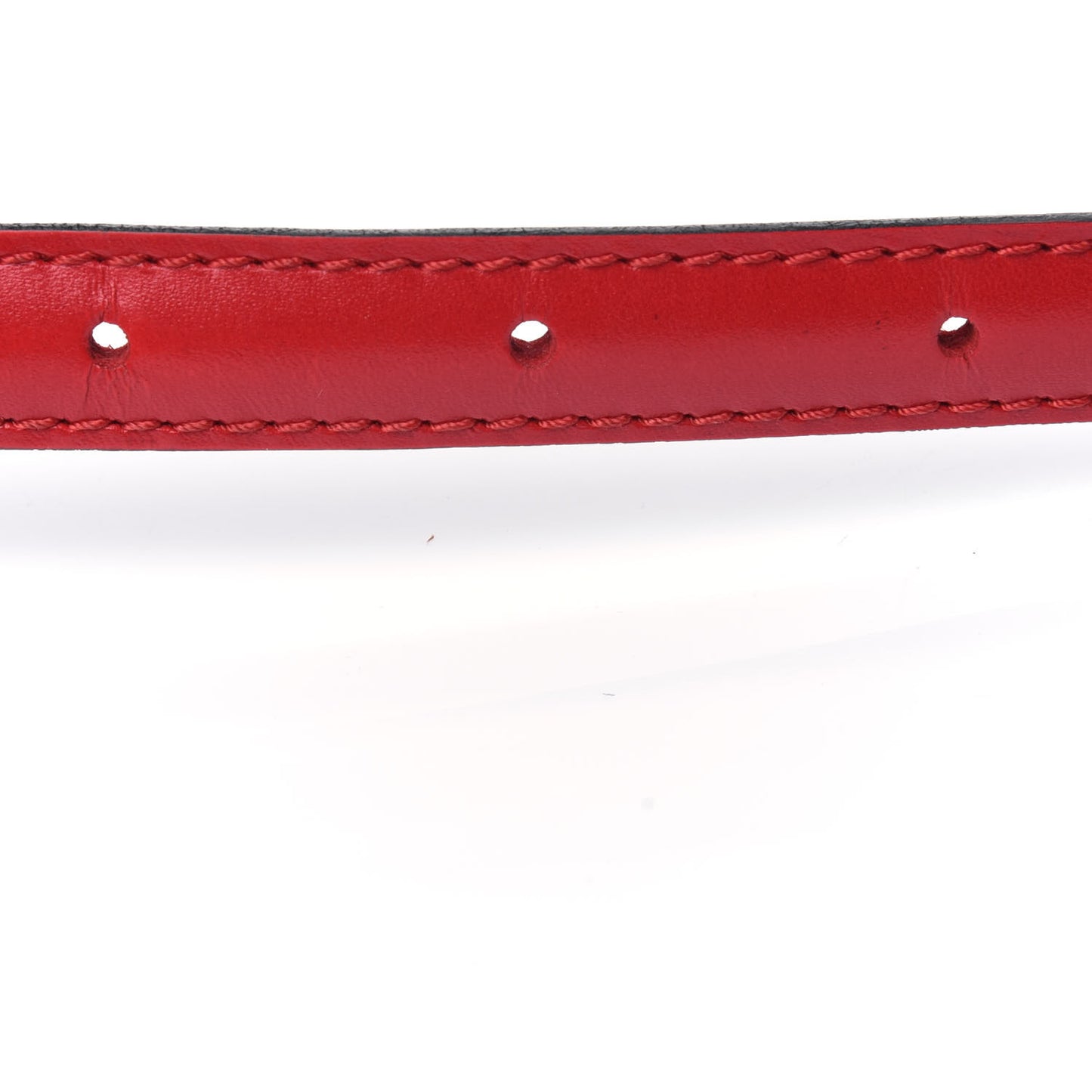 Calfskin 16mm Adjustable Shoulder Strap Red