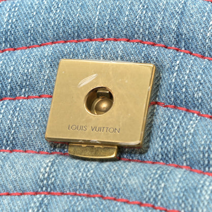 Louis Vuitton Denim New Wave Chain MM Blue 10 of 11