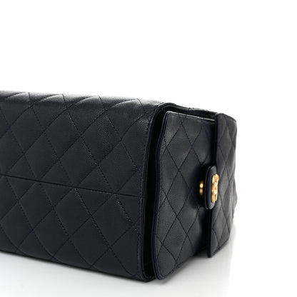 Chanel Caviar Quilted Medium Chanel 25 Handbag Dark Navy 11 of 11