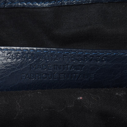 Balenciaga Agneau Giant 12 Silver Hardware Work Bleu Obscur 7 of 13