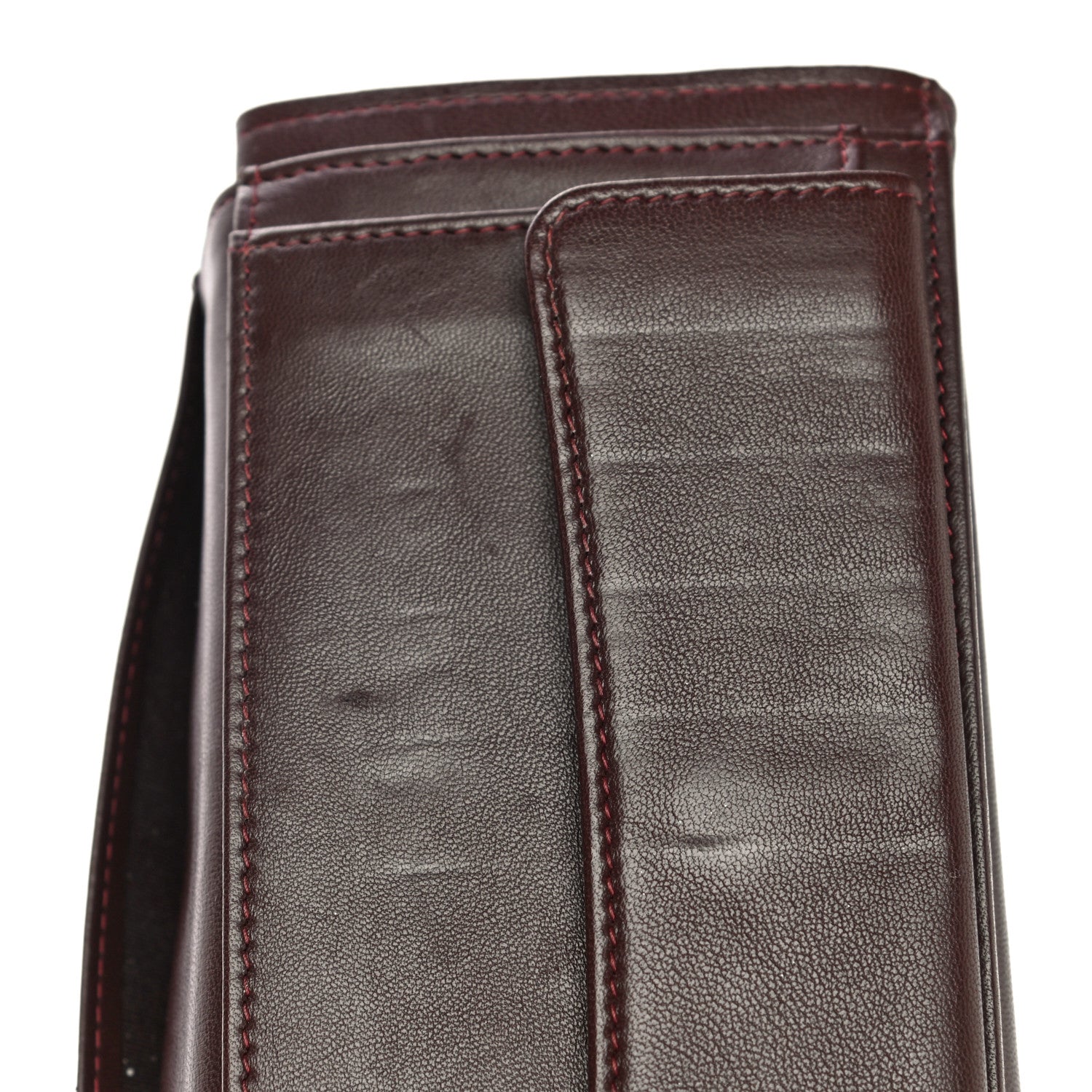 Chanel Lambskin Quilted Large Gusset Flap Wallet Black 12 of 18