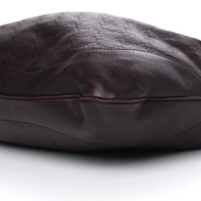 Gucci Guccissima Large Jackie O Bouvier Hobo Chocolate 7 of 7