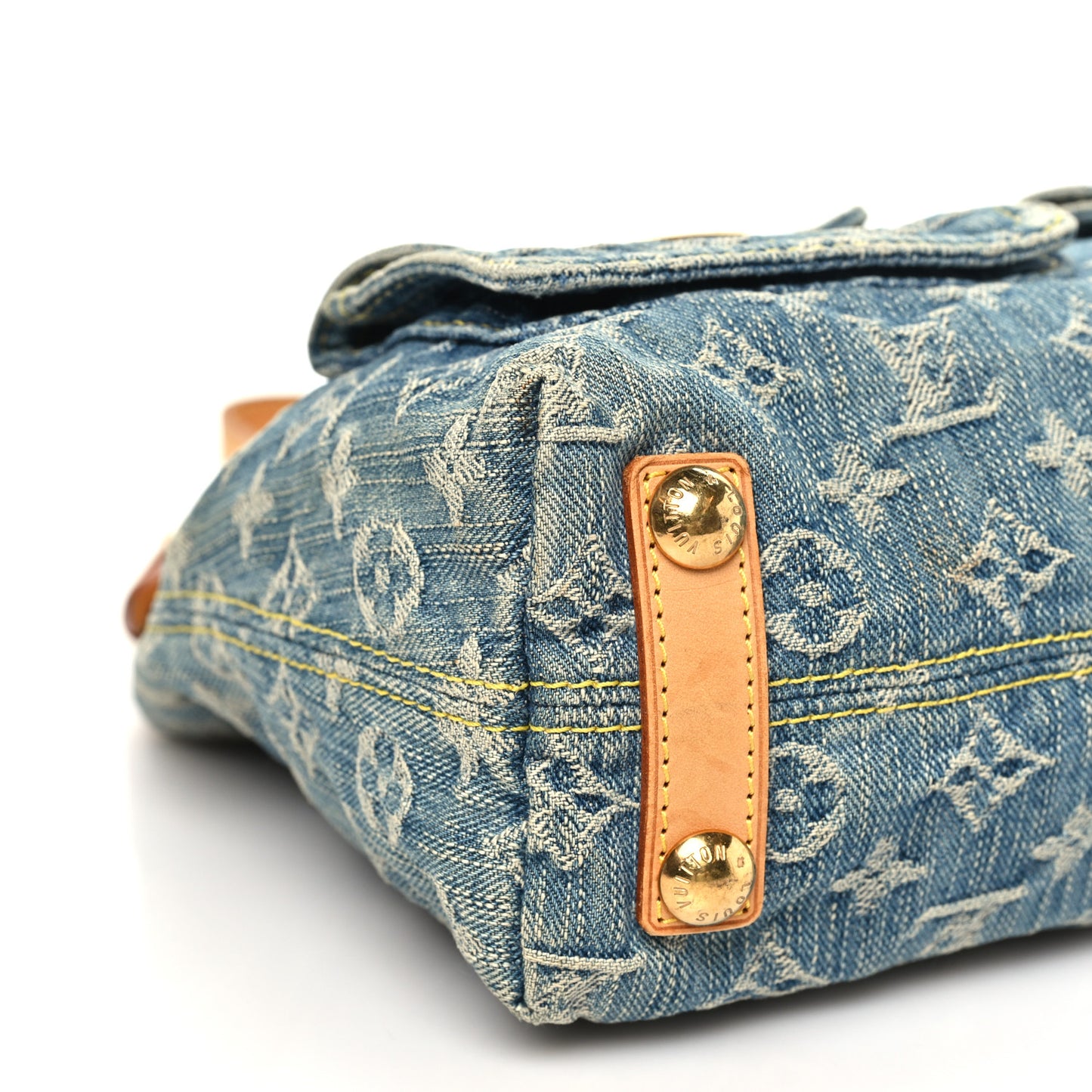 Monogram Denim Baggy PM Blue