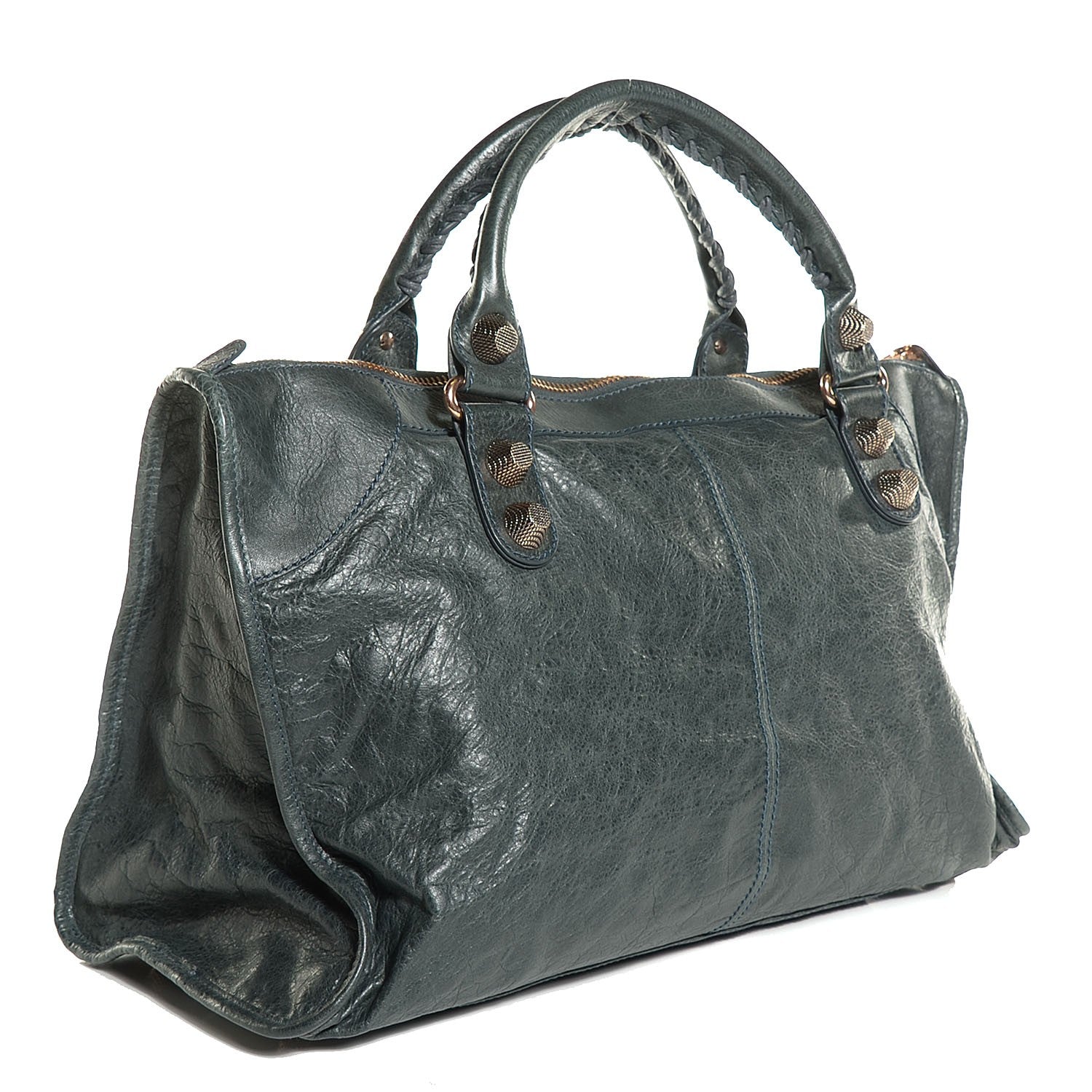 Balenciaga Agneau Giant 21 Rose Gold Hardware Work Anthracite 3 of 12