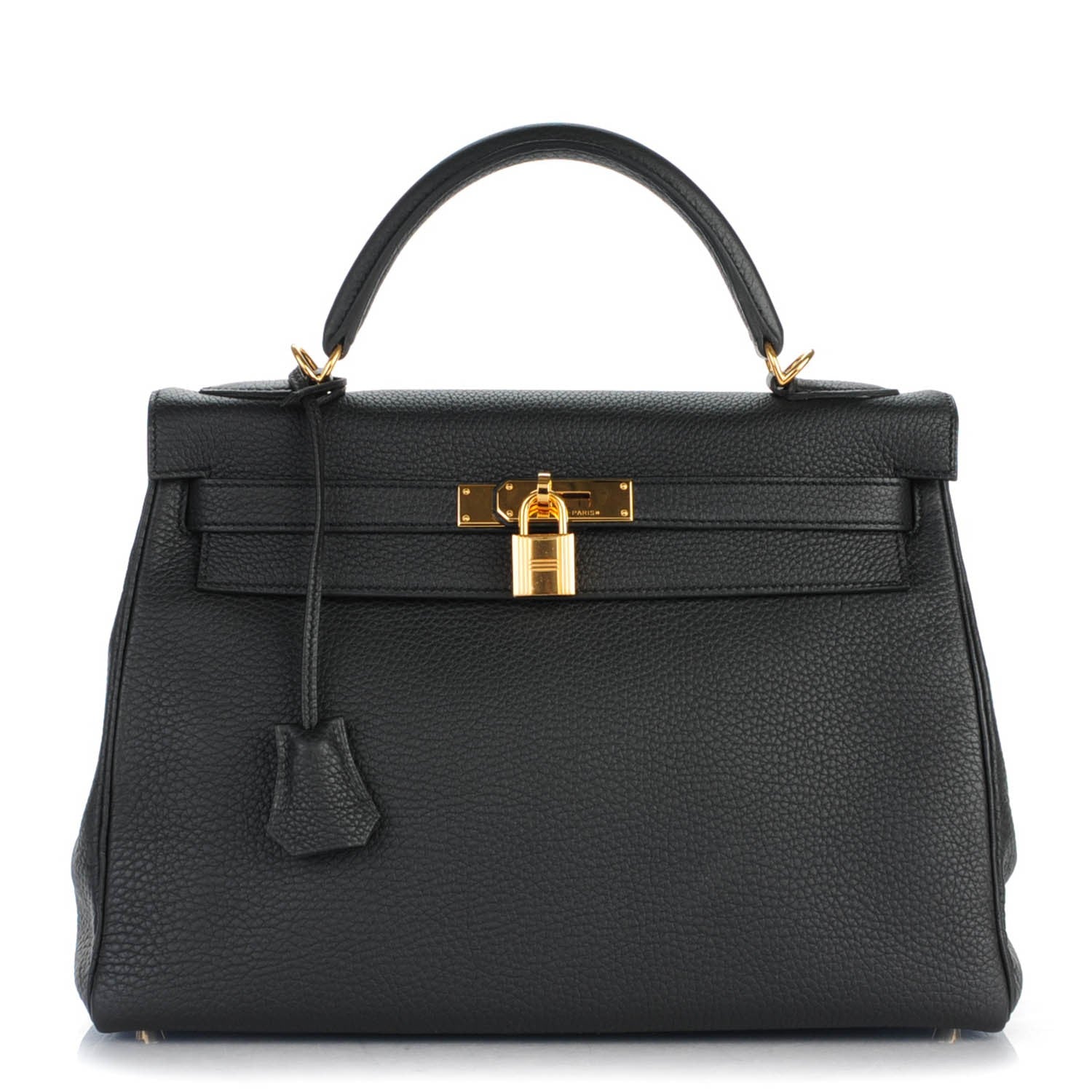 Hermes Togo Kelly Retourne 32 Black 1 of 25