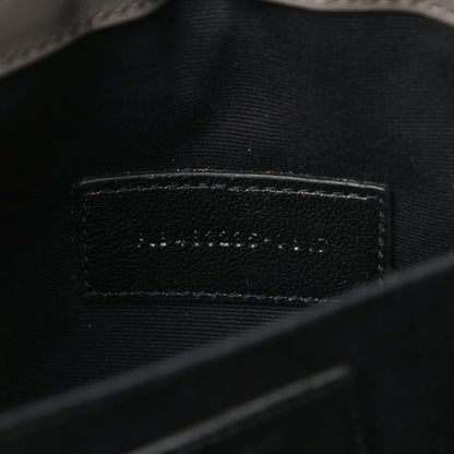 Saint Laurent Calfskin Y Quilted Monogram Loulou Flap Bag Earth 7 of 14