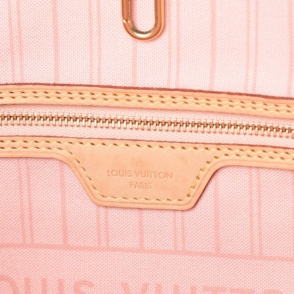 Louis Vuitton Damier Azur Tahitienne Neverfull MM 8 of 13