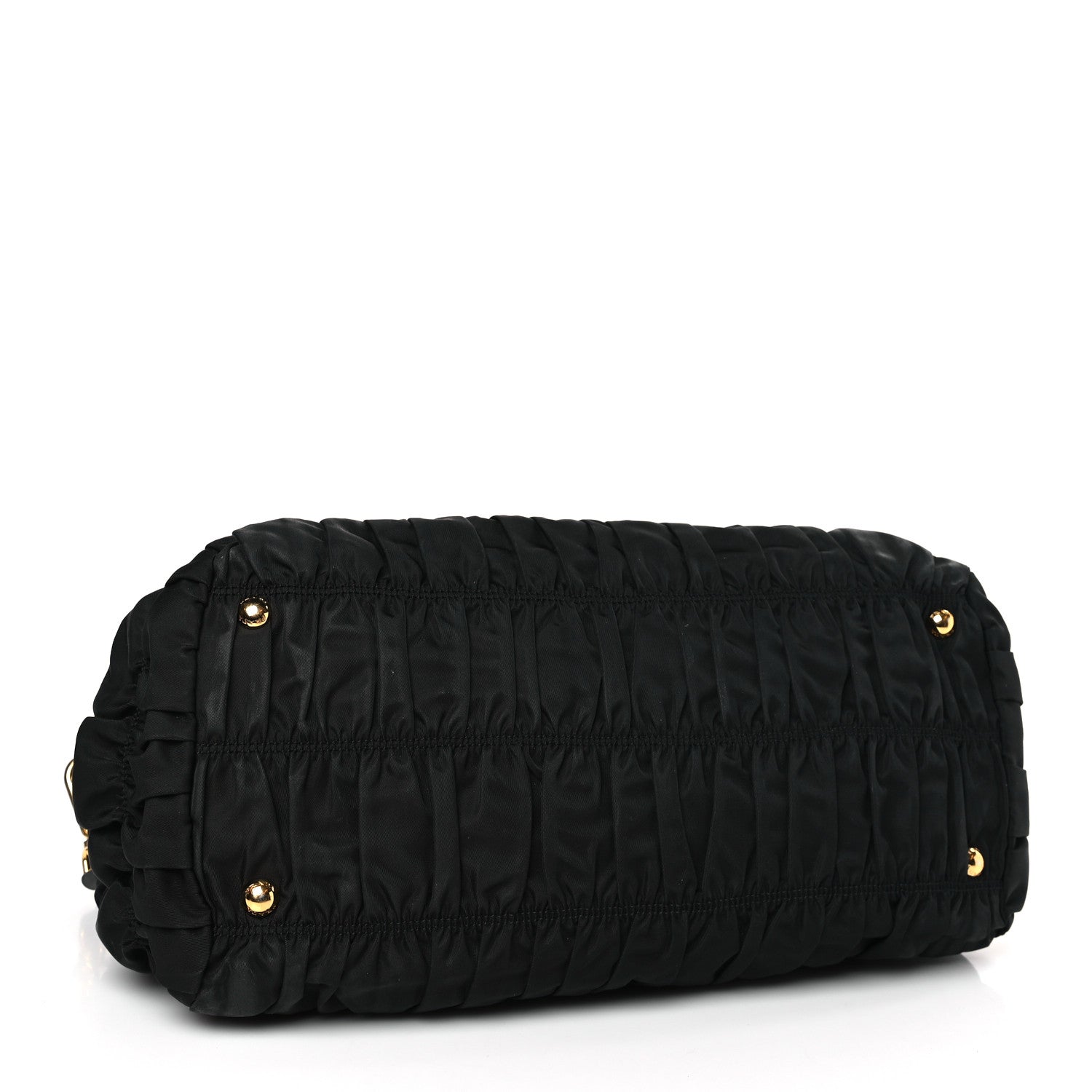 Prada Tessuto Nylon Gaufre Tote Black 4 of 11