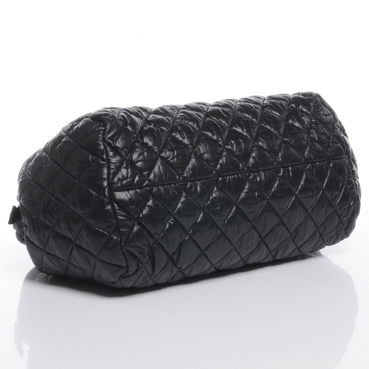 Chanel Lambskin Coco Cocoon Bowler Black 4 of 8