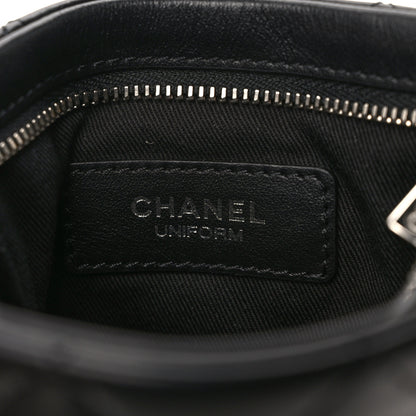 Chanel Lambskin Quilted Crossbody Bag Black 6 of 9