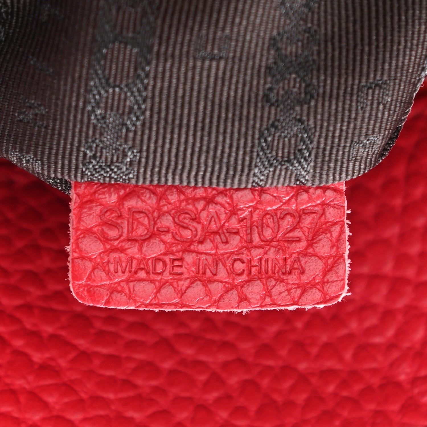 Celine Grained Calfskin Bittersweet Hobo Red 7 of 10