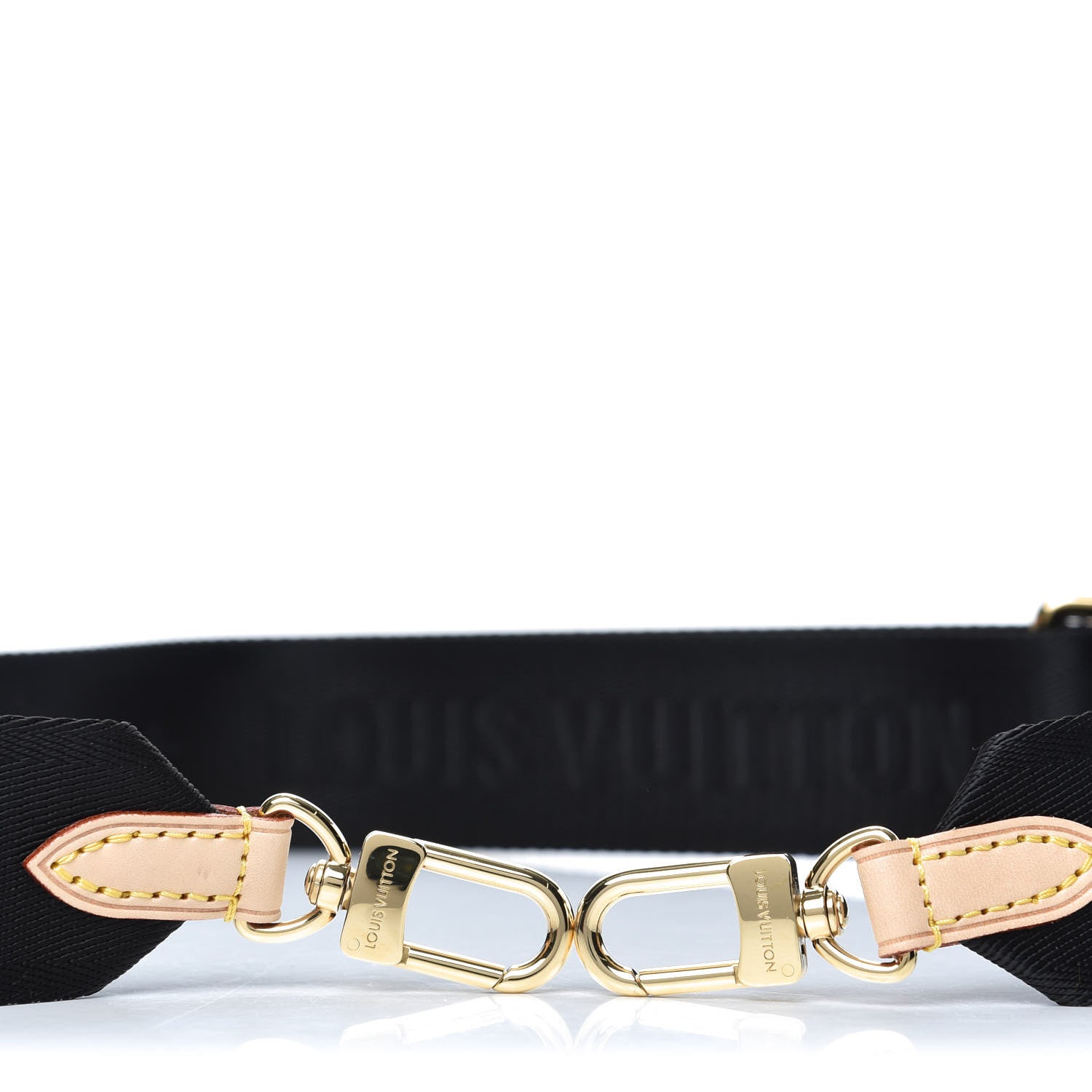 Louis Vuitton Nylon Petite Malle Souple Shoulder Strap Black 4 of 5