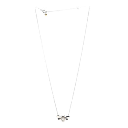 Tiffany Sterling Silver 18K Yellow Gold Return to Love Bugs Bee Pendant Necklace 3 of 5