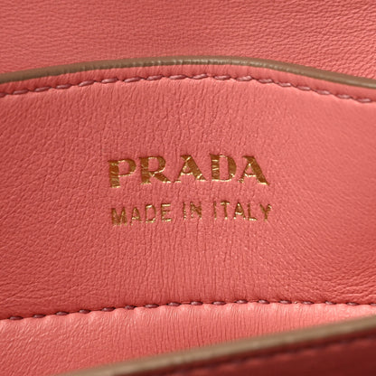 Prada Saffiano Cuir Medium Double Bag Cammeo Rosa 8 of 12