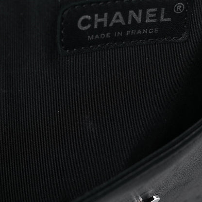 Chanel Sheepskin Quilted Vintage Mademoiselle Flap Black 11 of 14