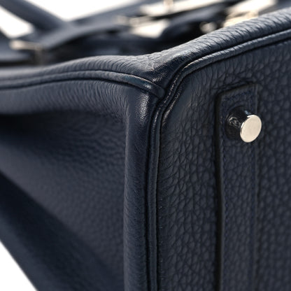 Hermes Togo Birkin 30 Bleu Nuit 9 of 13