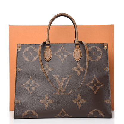 Louis Vuitton Reverse Monogram Giant Onthego GM 10 of 10