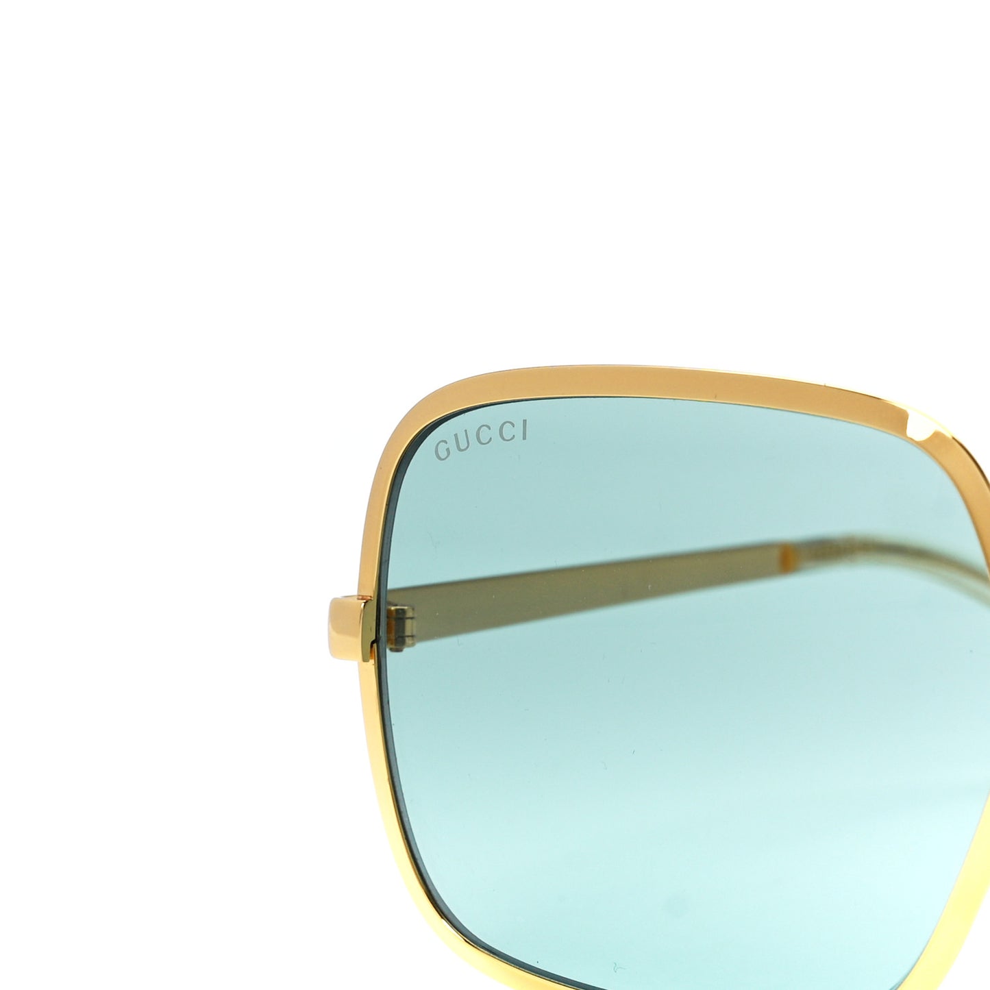 Metal Oversized Sunglasses GG1063S Gold