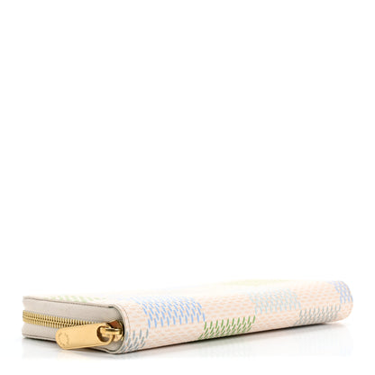 Louis Vuitton Damierlicious Zippy Wallet Pistachio Green 4 of 10