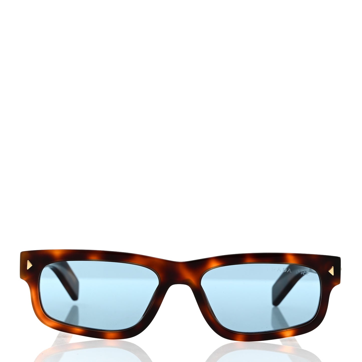 Acetate Rectangular Sunglasses SPR B11 Tortoise Turquoise