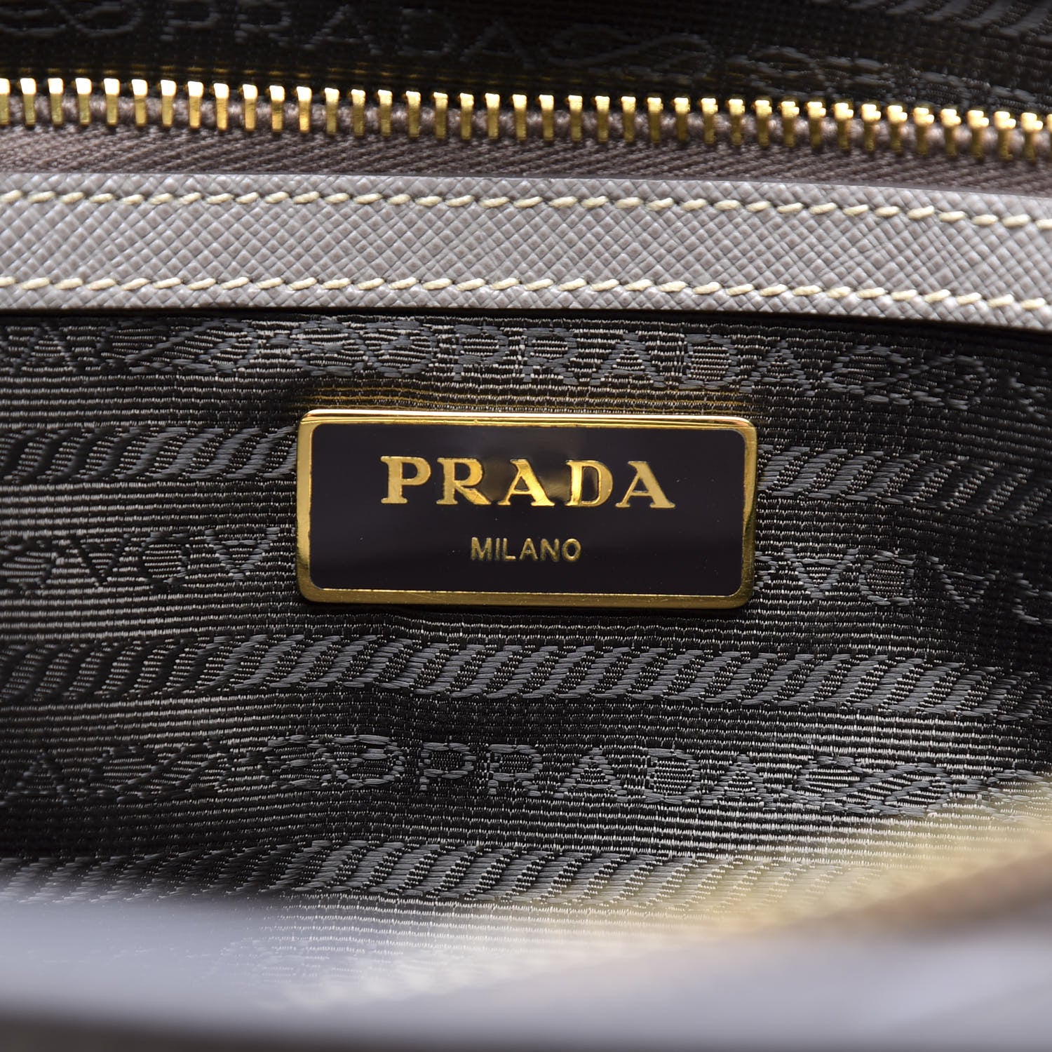 Prada Saffiano Lux Medium Tote Marmo 5 of 10