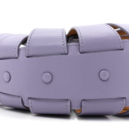 Bottega Veneta French Calfskin Shell Lavender 13 of 14