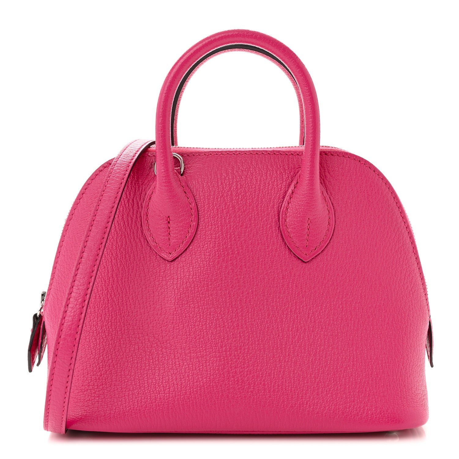 Hermes Chevre Mysore Mini 1923 Bolide Rose Shocking 1 of 11