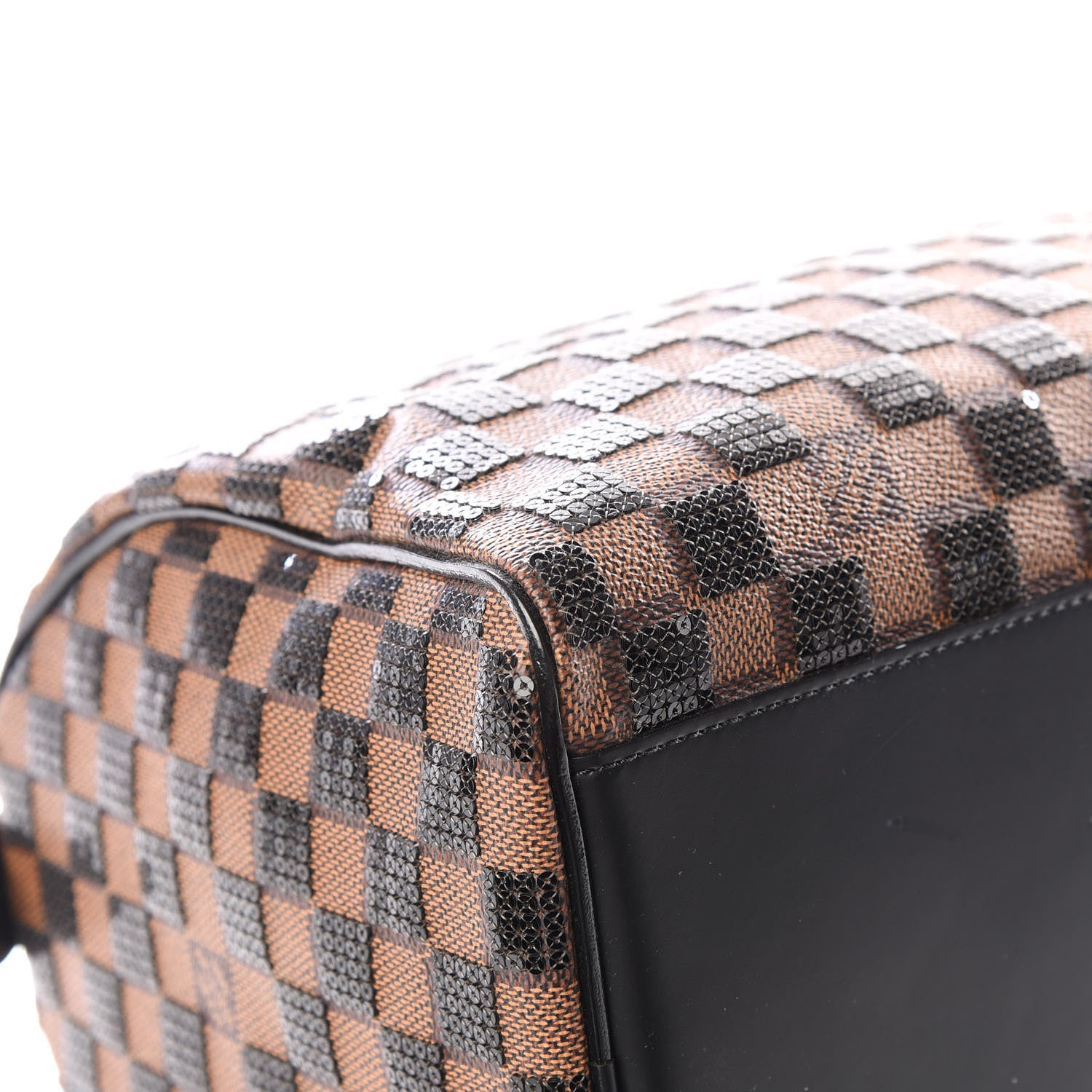 Louis Vuitton Damier Paillettes Speedy 30 Black 5 of 13