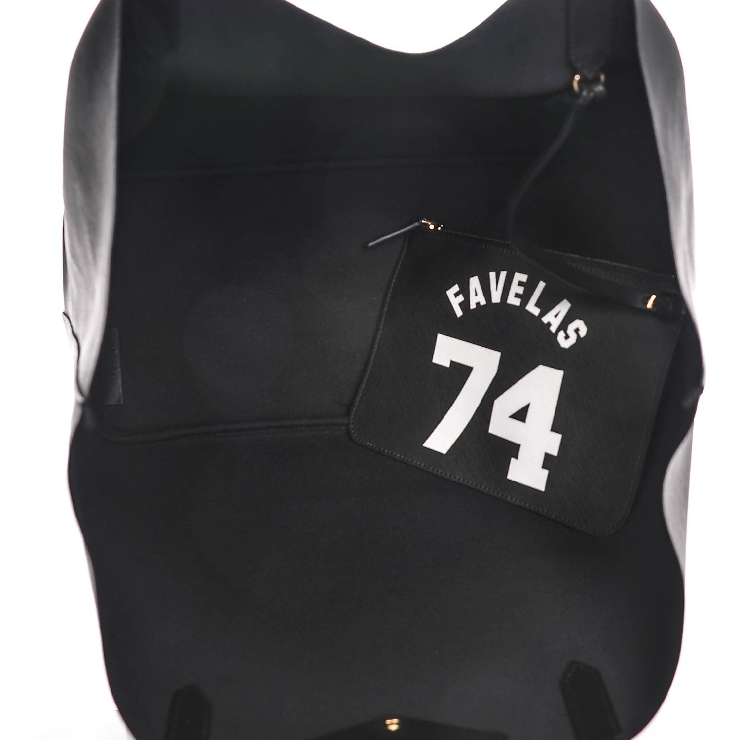 Givenchy Textured Coated Canvas Favelas Large Antigona Tote Black 6 of 8
