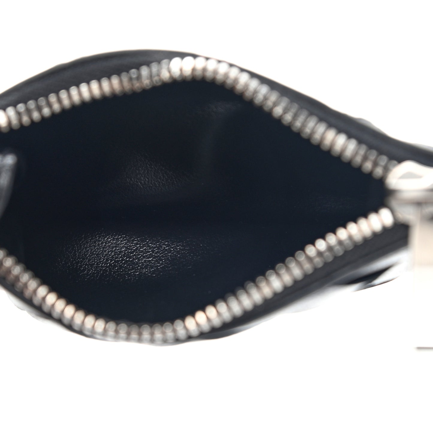 Nappa Intrecciato Key Case Black