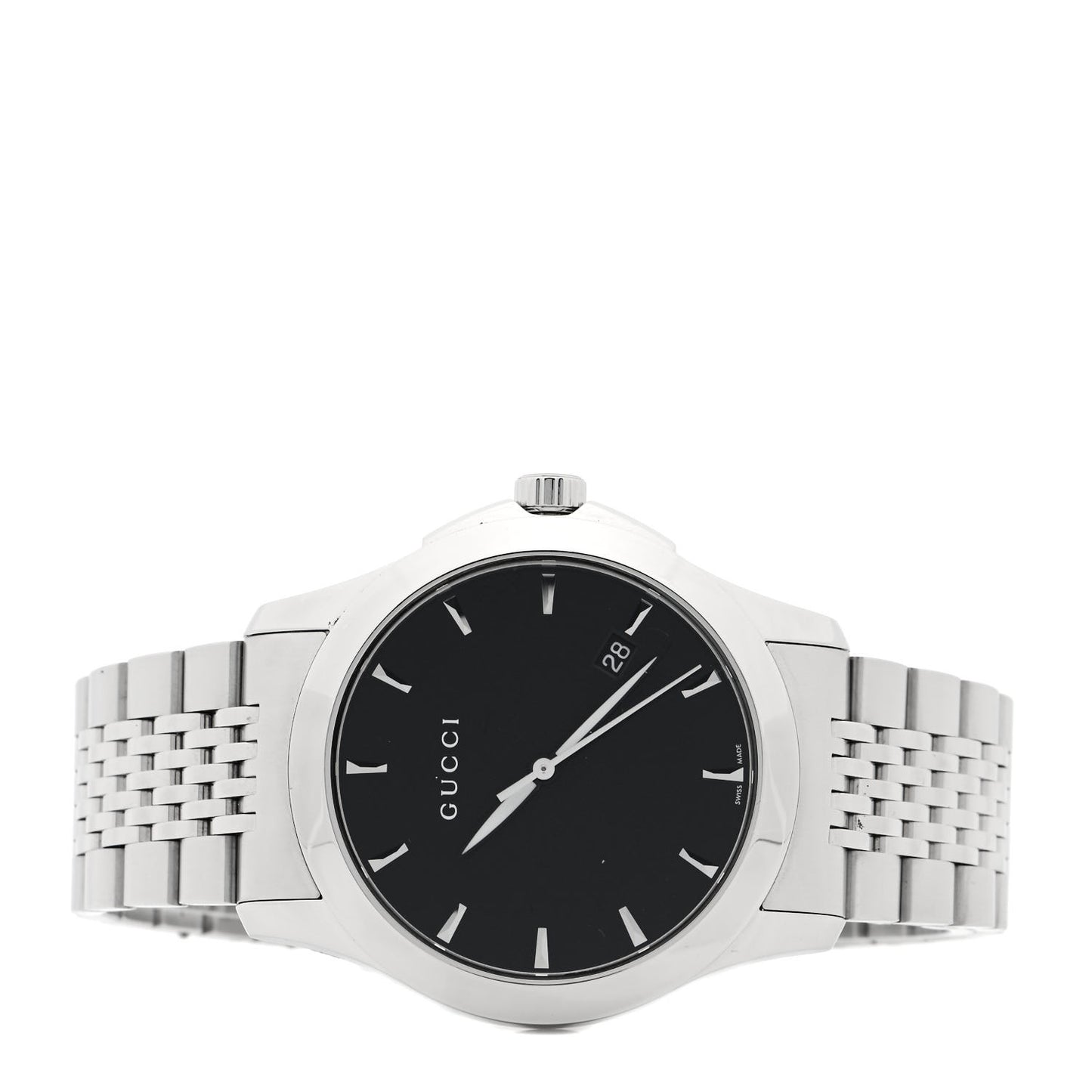 Stainless Steel 38mm G-Timeless Quartz Watch Black