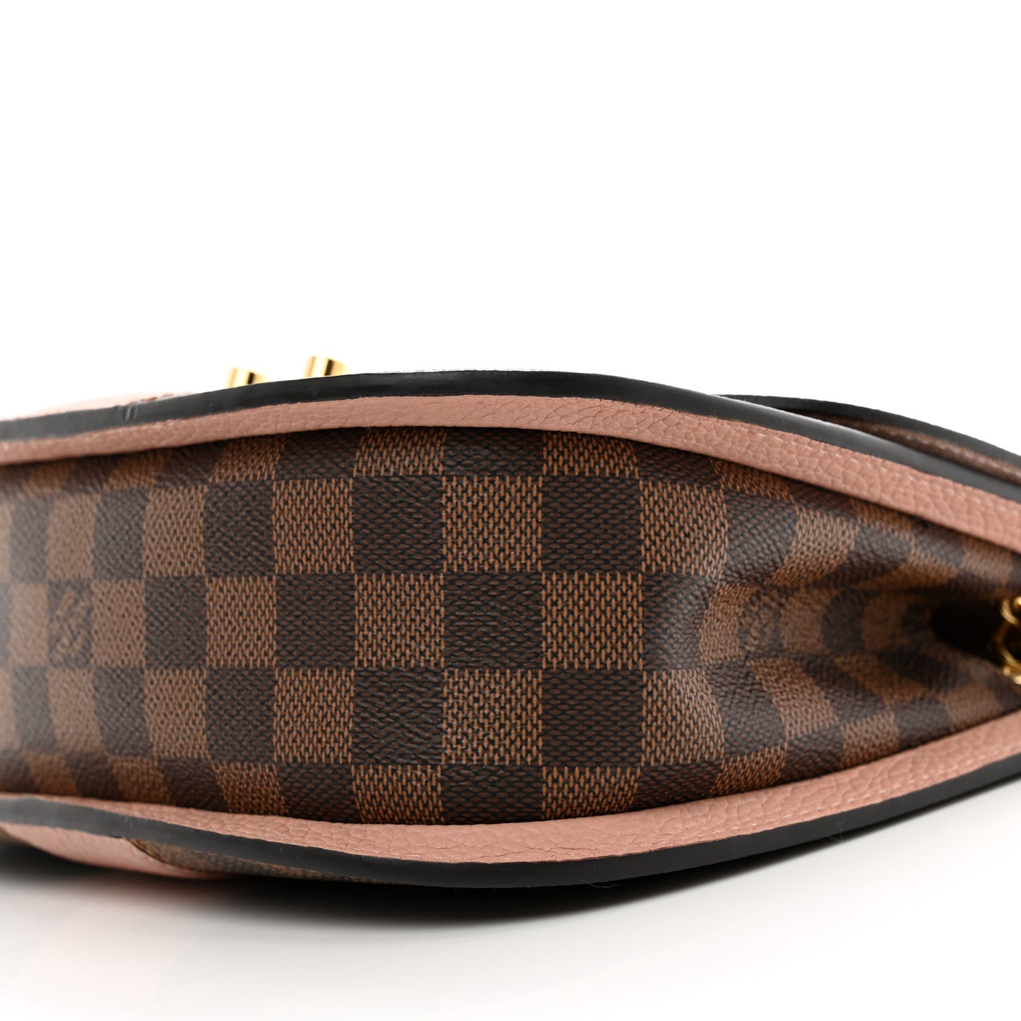 Damier Ebene Cuir Taurillon Wight Magnolia