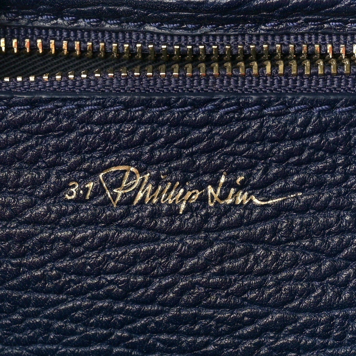 3.1 Phillip Lim Textured Calfskin Mini Pashli Satchel Ink 5 of 7