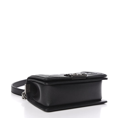 Chanel Caviar Quilted Small Boy Flap Black 4 of 11