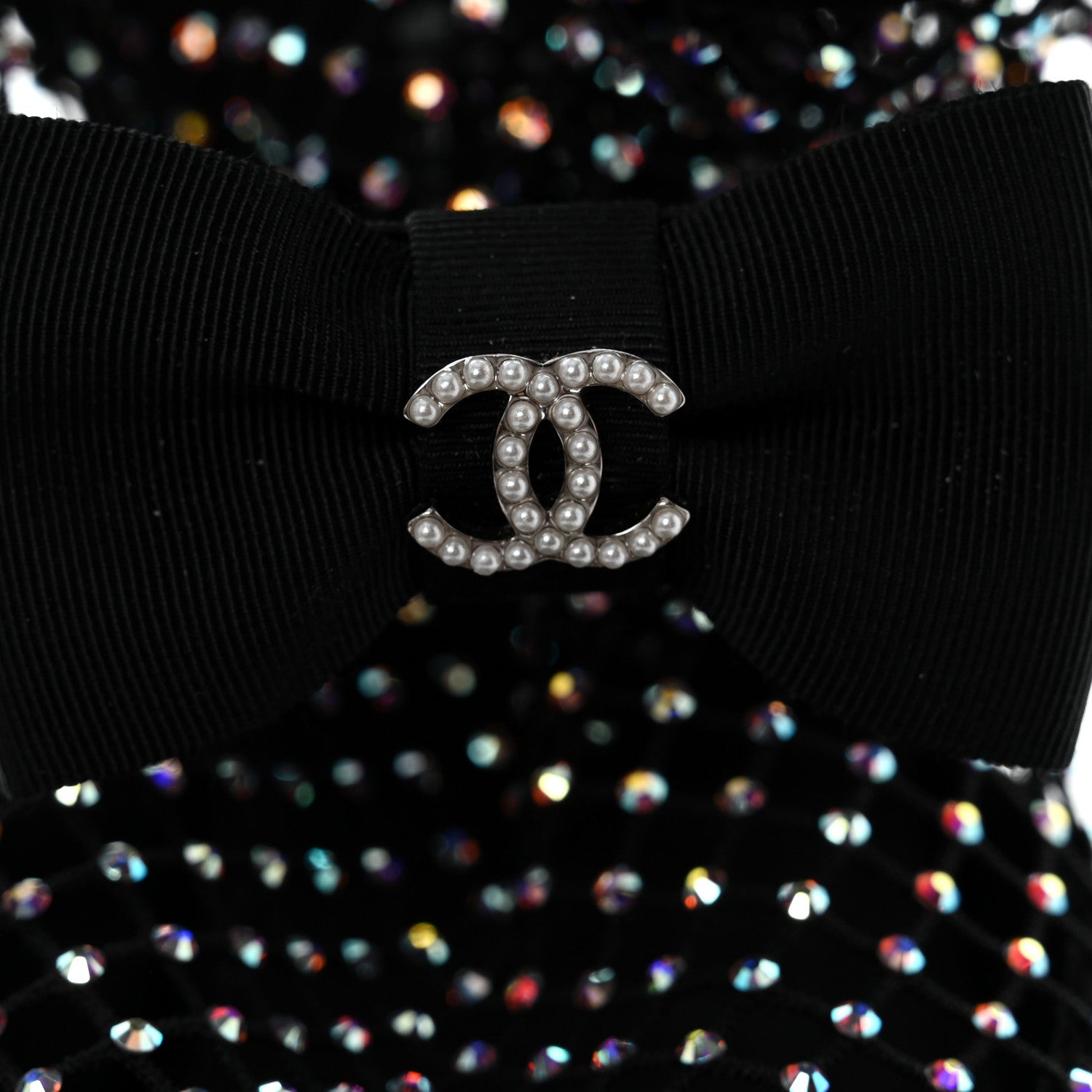 Chanel Resille Strass Kid Suede Patent Mary Jane Short Boots 36.5 Black 8 of 9