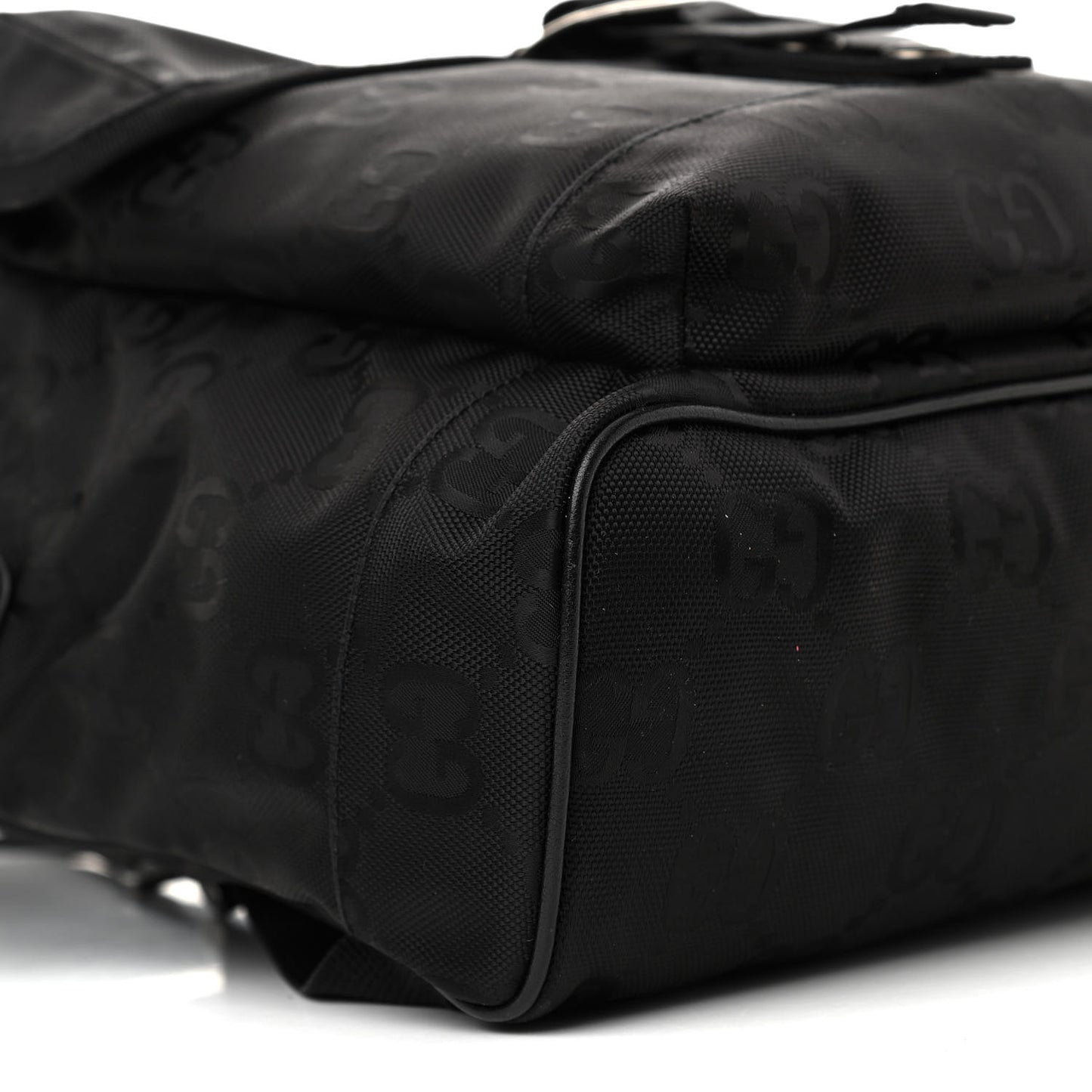 Econyl Nylon Monogram Off The Grid Backpack Black