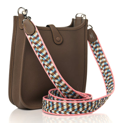 Hermes Taurillon Maurice Zigzag Evelyne TPM Beige Weimar 2 of 8