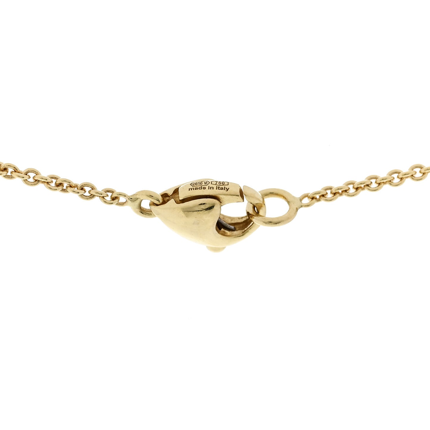 18K Yellow Gold Multi Gemstone Paradise Station Necklace