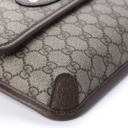 Gucci GG Supreme Monogram Neo Vintage Web Belt Bag Brown 6 of 10
