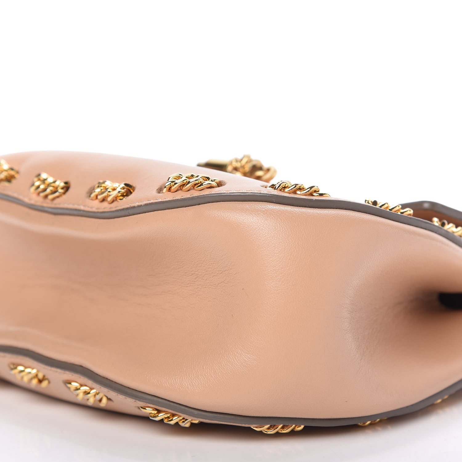 Chloe Calfskin Mini Drew Chain Shoulder Bag Blush Nude 7 of 9