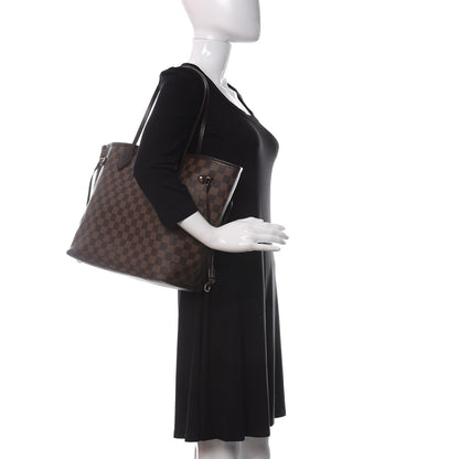 Louis Vuitton Damier Ebene Neverfull MM 2 of 16