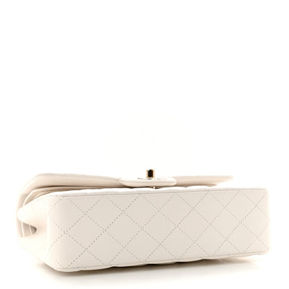 Chanel Caviar Quilted Small Double Flap White 5 of 12