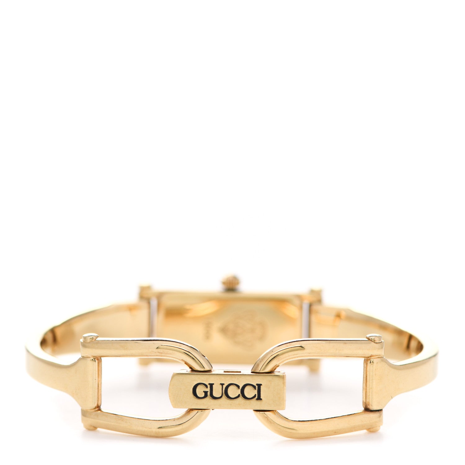 Gucci Stainless Steel 12mm 1500L Horsebit Quartz Watch Gold 3 of 6