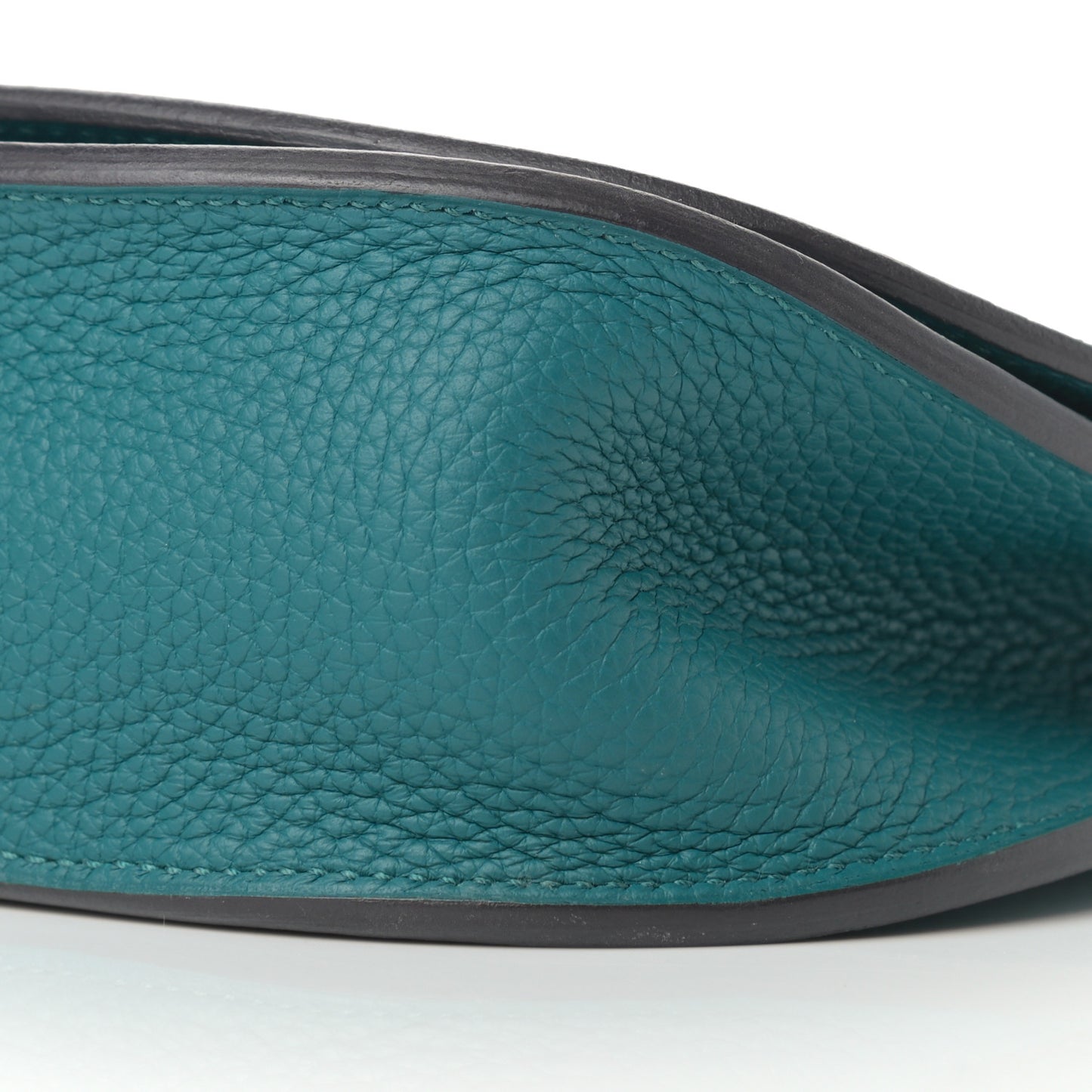 Taurillon Clemence Chevre Mysore Saut 25 Vert Bosphore