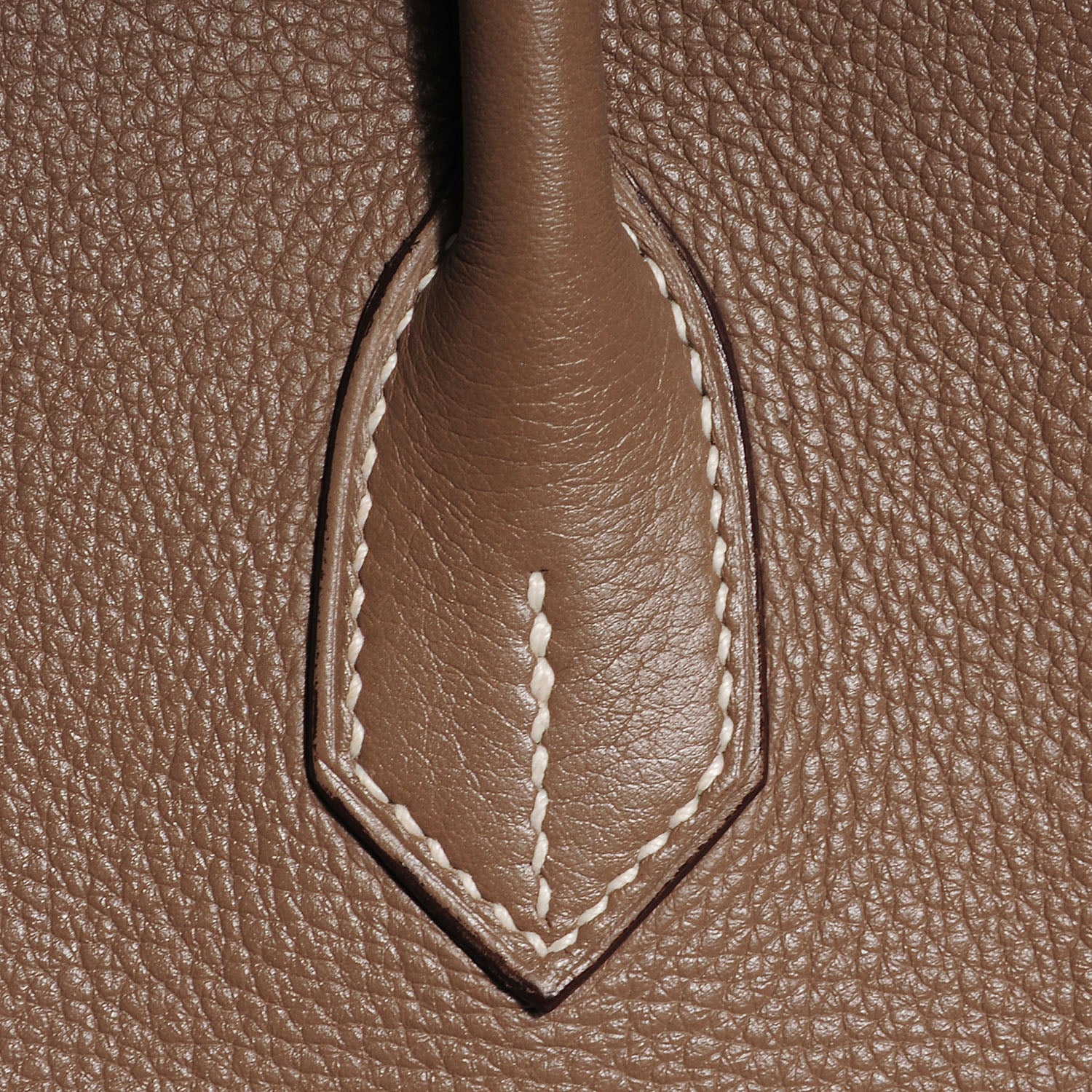 Hermes Taurillon Clemence Birkin 35 Etoupe 10 of 25