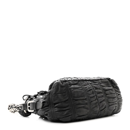 Prada Nappa Gaufre Mini Bag Black 4 of 12