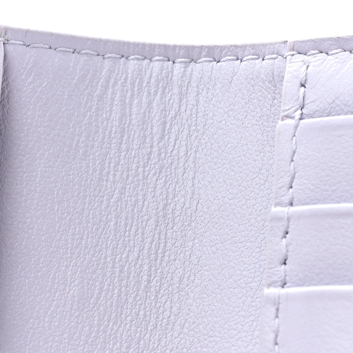Bottega Veneta Nappa Maxi Intrecciato Bifold Zip Wallet Oyster 7 of 9