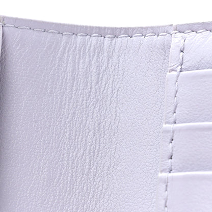 Bottega Veneta Nappa Maxi Intrecciato Bifold Zip Wallet Oyster 7 of 9