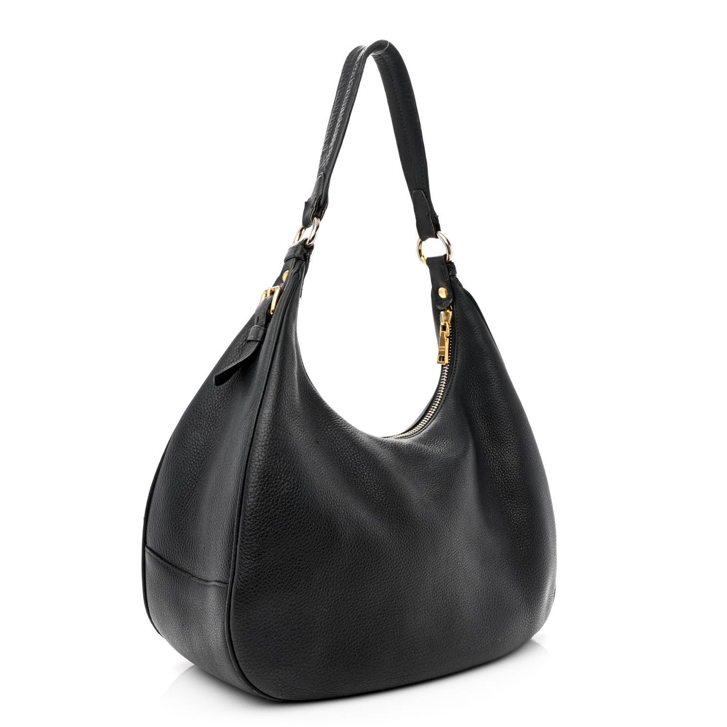 Vitello Daino Hobo Black